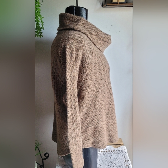 Sunny Leigh Light Brown Turtleneck Sweater XL - Picture 5 of 7